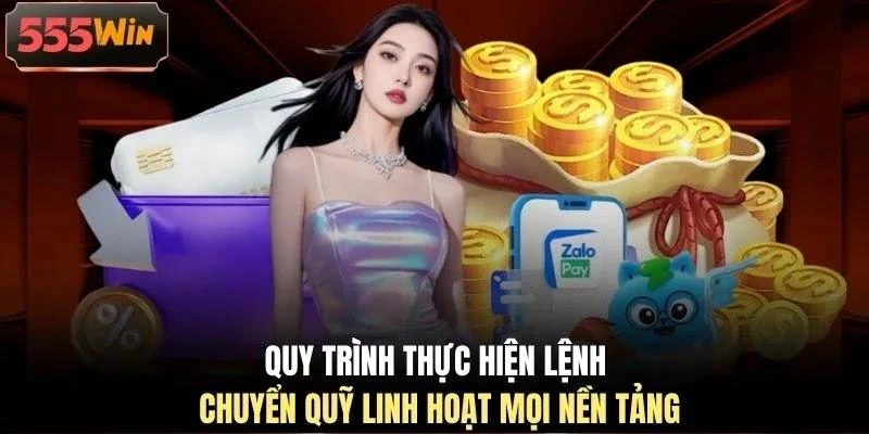 Quy trình thực hiện lệnh chuyển quỹ linh hoạt mọi nền tảng Quy trình thực hiện lệnh chuyển quỹ linh hoạt mọi nền tảng